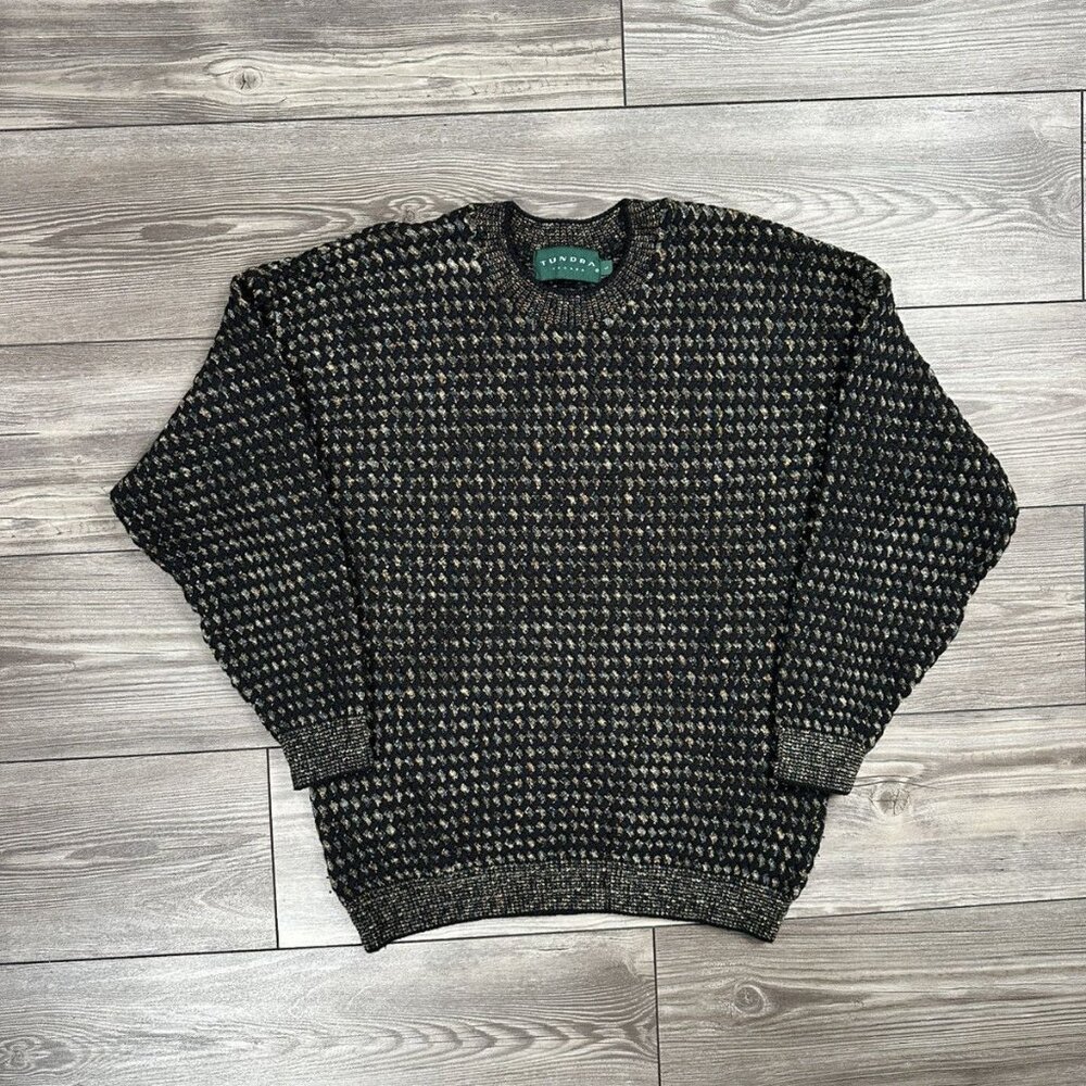Vintage 90’s Tundra 3D Knit Sweater